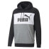Фото #1 товара Puma Essentials Colorblock Pullover Hoodie Mens Size XS Casual Outerwear 670168