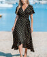 ფოტო #3 პროდუქტის Women's Flared Sleeve V-neck Beach Dress