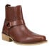 Фото #2 товара Dingo Black Bart Pull On Mens Brown Casual Boots DI282-BRN