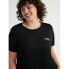 Фото #3 товара Joyspun Short Sleeve T-Shirt Pajama ( TOP ONLY) Women's Black 3X 22W-24W