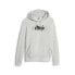 Фото #1 товара Puma Essentials Logo Lab Pullover Hoodie Womens Grey Casual Outerwear 67595504