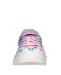 Фото #6 товара Little Girls’ Twinkle Toes: Twinkle Sparks - Ombre Flutter Stay-Put Light-Up Casual Sneakers from Finish Line