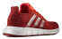 Фото #4 товара adidas originals Swift Run 织物透气跑步鞋 罂粟红 / Кроссовки Adidas originals Swift Run CG4117