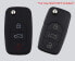 Фото #12 товара ASARAH Premium Silicone Key Case Compatible with Audi, Protective Car Key Cover - Red AI 3BKL
