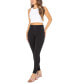 Фото #3 товара Juniors' High-Waist Skinny Ponte Pants