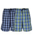 ფოტო #2 პროდუქტის Hanes Men's Woven Jam, 2 Pack