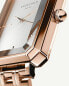 The Octagon White Sunray Steel Rose Gold OCWSRG-O42