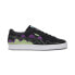 Фото #1 товара Puma Suede Soundwave 39325701 Mens Black Suede Lifestyle Sneakers Shoes