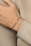 Decent silver heart bracelet BRC73W