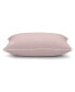 Down Alternative Pillow and Removable Pillow Protector, King, Pink
