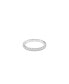 ფოტო #1 პროდუქტის Vittore Round Cut Rhodium Plated Ring