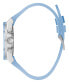 Фото #2 товара Guess Damen Armbanduhr 39 mm Armband Silikon ECO-FRIENDLY BLUE BIO-BASED GW0409L