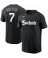 Фото #2 товара Men's Tim Anderson Black Chicago White Sox City Connect Name Number T-shirt