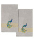 Фото #2 товара Textiles Turkish Cotton Penelope Embellished Bath Towel Set, 2 Piece