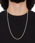 ფოტო #3 პროდუქტის Glitter Rope Link 26" Chain Necklace (3mm) in 14k Gold