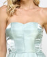 Juniors' Iridescent Satin Strapless Corset Gown, Created for Macy's