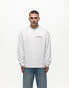 Good For Nothing long sleeve t-shirt with back print in off white