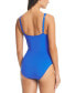 Фото #2 товара Women's Molded-Cup One-Piece Swimsuit, Created for Macy's