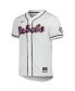 Фото #3 товара Men's White Ole Miss Rebels Full-Button Replica Baseball Jersey