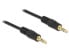 Фото #1 товара Delock 0.5m 3.5mm M/M - 3.5mm - Male - 3.5mm - Male - 0.5 m - Black