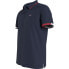 Фото #3 товара TOMMY JEANS Regular Flag Cuffs short sleeve polo