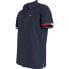 TOMMY JEANS Regular Flag Cuffs short sleeve polo