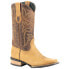 Фото #3 товара Ferrini Kingston Narrow Square Toe Cowboy Mens Brown Casual Boots 13171-16