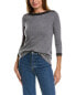 Фото #2 товара Incashmere Boatneck Cashmere Sweater Women's Grey Xs