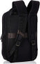 Фото #2 товара Мужской городской рюкзак черный с карманом Samsonite Kombi Business Backpack, Black/Brown, 17.5 x 12 x 7-Inch