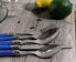 Фото #14 товара Laguiole 20-Piece French Blue Flatware Set, Service for 4
