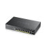 ZyXEL GS2220-10HP-EU0101F - Managed - L2 - Gigabit Ethernet (10/100/1000) - Power over Ethernet (PoE) - Rack mounting