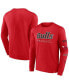 Фото #1 товара Men's Chicago Bulls Baseline Long Sleeve T-Shirt