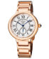 Women's Rome Swiss Quartz Rose Gold-Tone Stainless Steel Watch 36mm