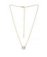 Фото #1 товара New Day Pendant 18K Gold Plated Necklace