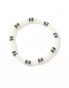 ASOS DESIGN faux pearl bracelet with crystal spacers - фото #3