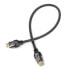 Фото #1 товара HDMI Cable shielded CU 48Gb/s - 0,5m - black - Akyga AK-HD-05S