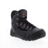 Фото #2 товара Hoss Blocker Aluminum Toe Waterproof 60102 Mens Black Extra Wide Work Boots