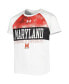 ფოტო #3 პროდუქტის Big Boys White Maryland Terrapins Gameday Print Raglan T-shirt