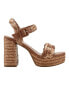 Фото #10 товара Women's Seclude Woven Platform Block Heel Dress Sandals