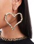 Фото #3 товара Petit Moments avery large heart drop earrings in gold