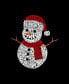 Фото #3 товара Men's Christmas Snowman Word Art Long Sleeve T-shirt