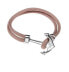 Фото #1 товара Pink leather bracelet with steel anchor VB1074S