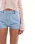 Фото #3 товара ASOS DESIGN denim micro shorts in bleach