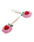 ფოტო #2 პროდუქტის Faux Stone Apple Dangle Earrings