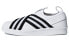adidas originals Superstar star Slipon 轻便 低帮 板鞋 女款 白黑色 / Кроссовки Adidas originals Superstar Star Slipon AC8581