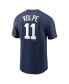 ფოტო #4 პროდუქტის Big Boys and Girls Anthony Volpe Navy New York Yankees Name and Number T-shirt