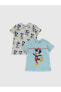 Фото #10 товара Your Fashion Style'dan 2'li Erkek Bebek Tişört Mickey Mouse Baskılı