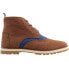 TOMS Brogue Chukka Mens Brown Casual Boots 10007039