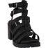 Фото #2 товара Dirty Laundry Fun Stuff Gladiator Womens Size 7.5 B Casual Sandals FUNSTUFF-BLK