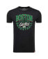 Men's and Women's Heather Black Boston Celtics Comfy Super Soft Tri-Blend T-Shirt